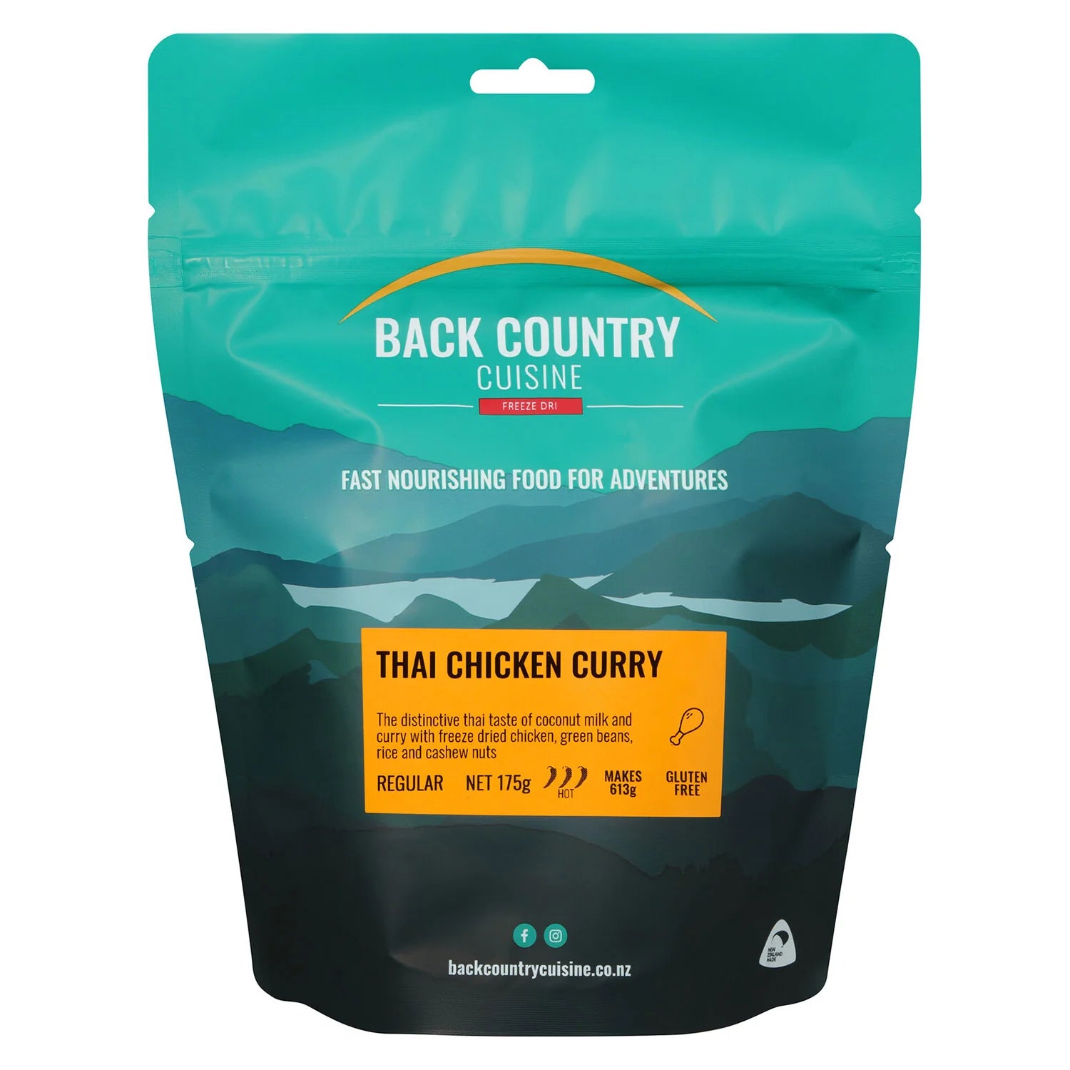 Back Country Cuisine Thai Chicken Curry Regular-Serve