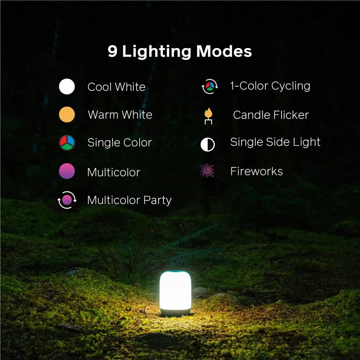 BioLite Alpenglow 500 Lumen Multicolor Rechargeable Lantern