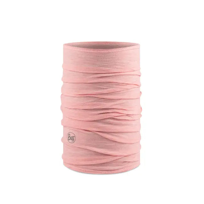 Buff Merino Wool Lightweight - Light Rosewood