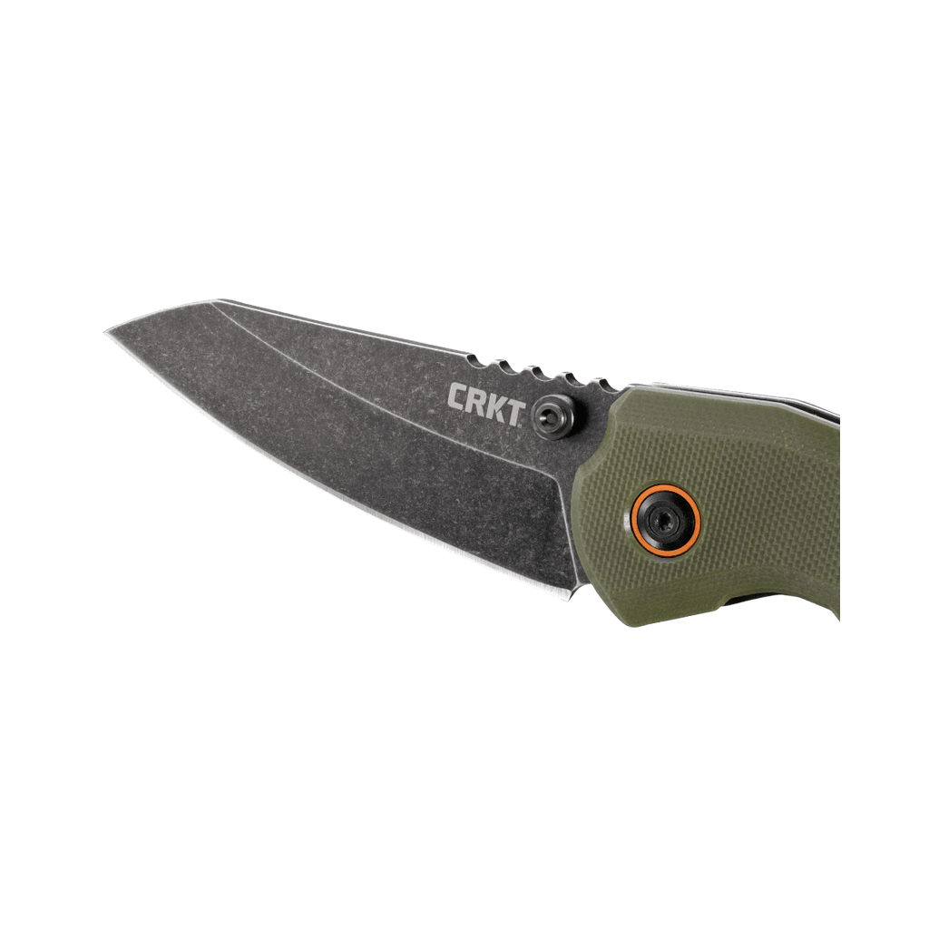 CRKT Overland Stonewash Frame Lock Folding Knife