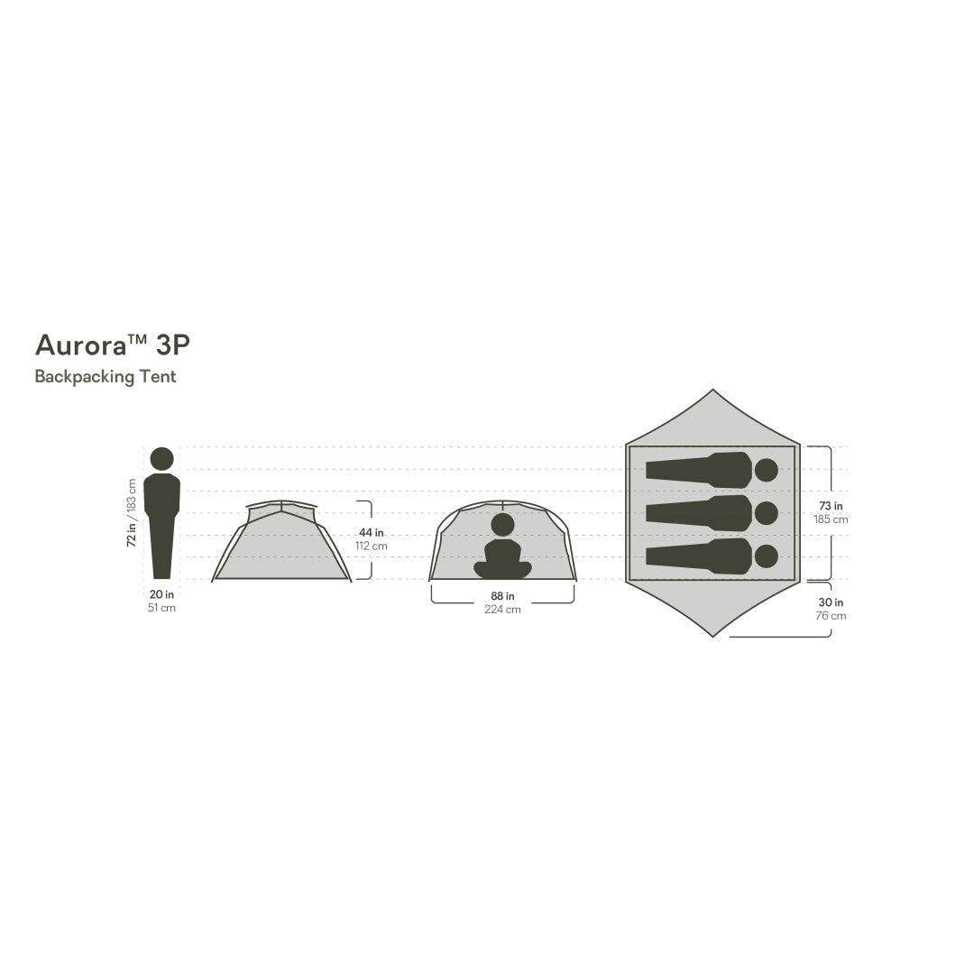 Nemo Aurora 3P Footprint treks with sup tent tents for buy