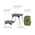 NEMO Moonlander Dual-Height Table