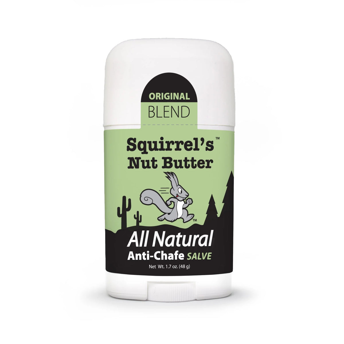 Squirrel&#39;s Nut Butter All Natural Anti-Chafe Salve Stick 48g