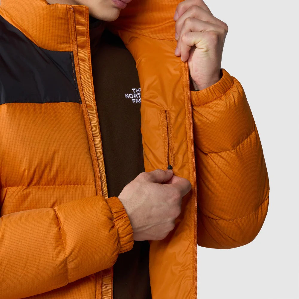 Orange north face jacket mens 2025