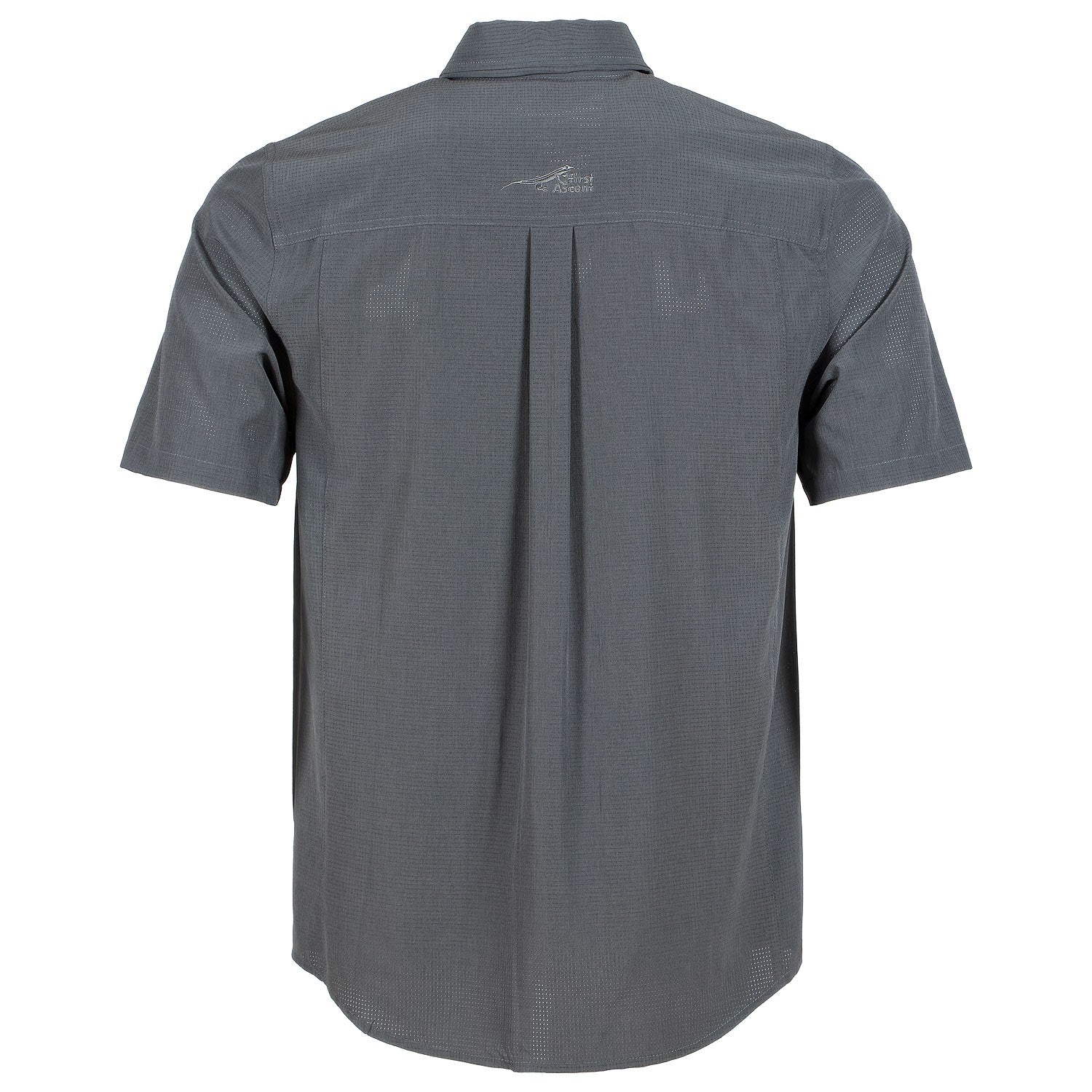 First Ascent Men's Coolstretch Short Sleeve Hiking Shirt