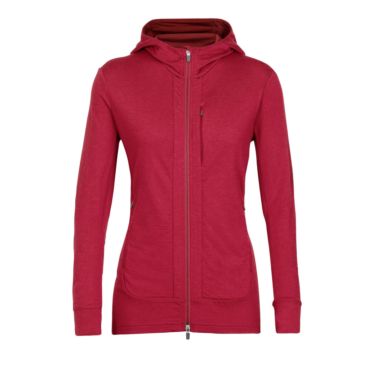 Icebreaker Women&#39;s Quantum III Long-Sleeve Zip Hooded