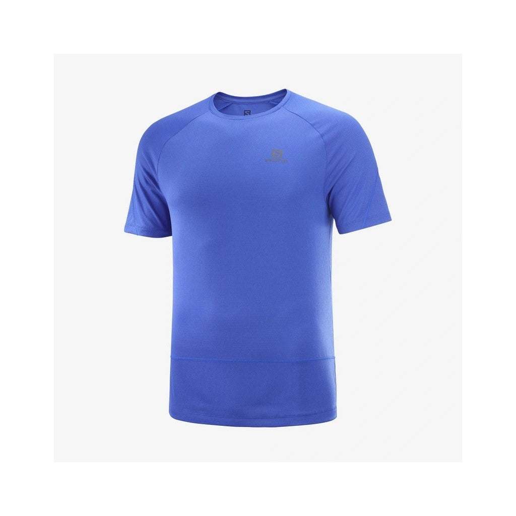 Salomon Men&#39;s Cross Run Short Sleeve Tee