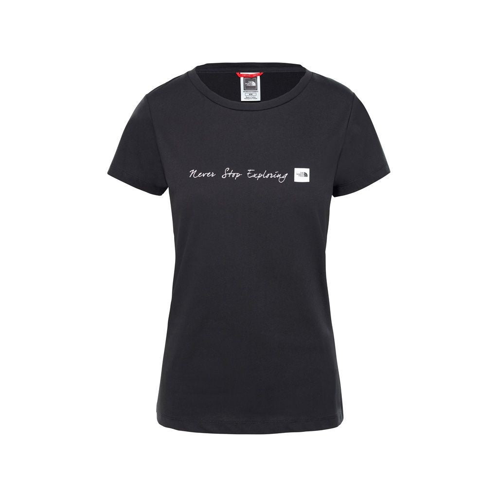 Black The North Face Vertical Never Stop Exploring T-Shirt