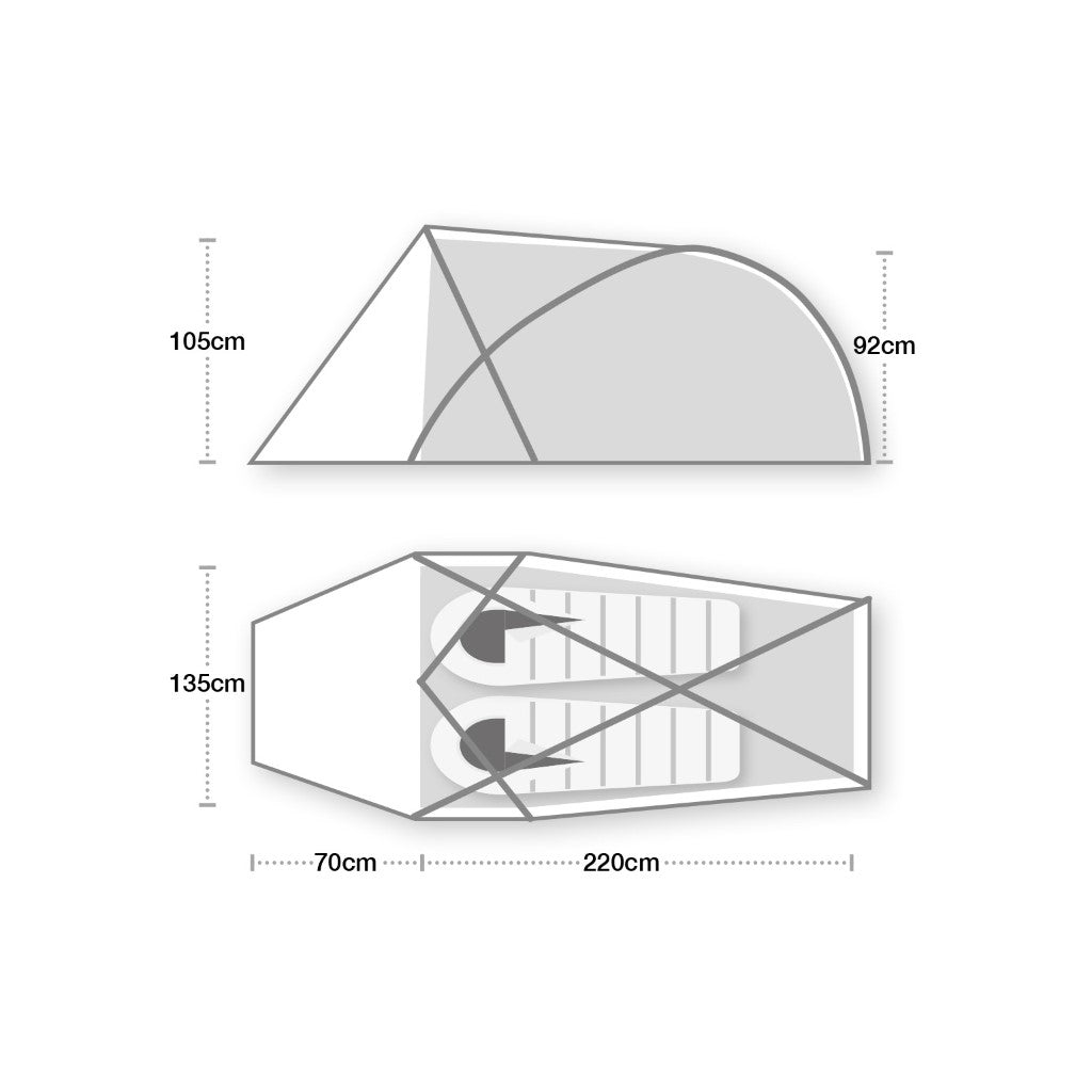 Wild Country Trisar 2 Tent Drifters Adventure Centre